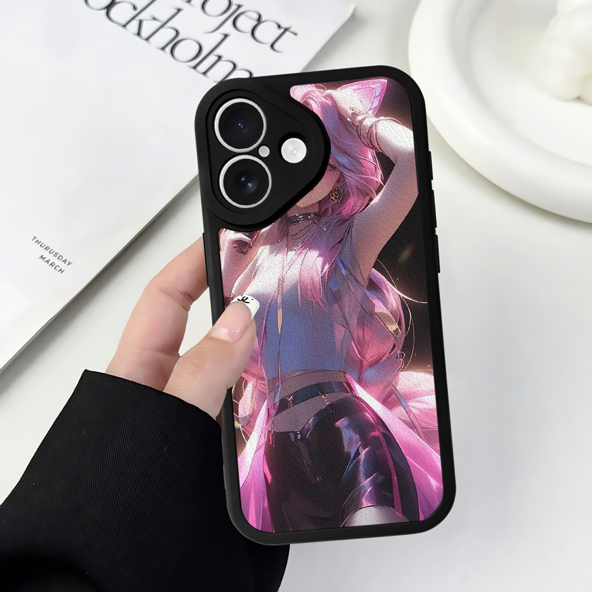 リーグ・オブ・レジェンド League of Legends LOL 【iPhone 16シリーズ対応】シリコンスマホケース（レザー調） 材質：シリコン